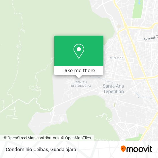 Mapa de Condominio Ceibas