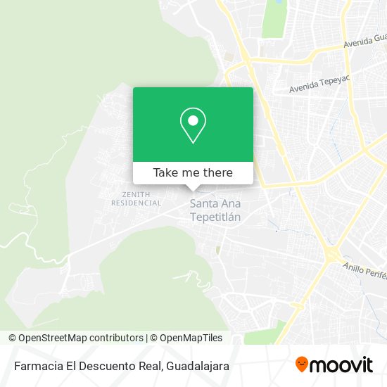 Farmacia El Descuento Real map