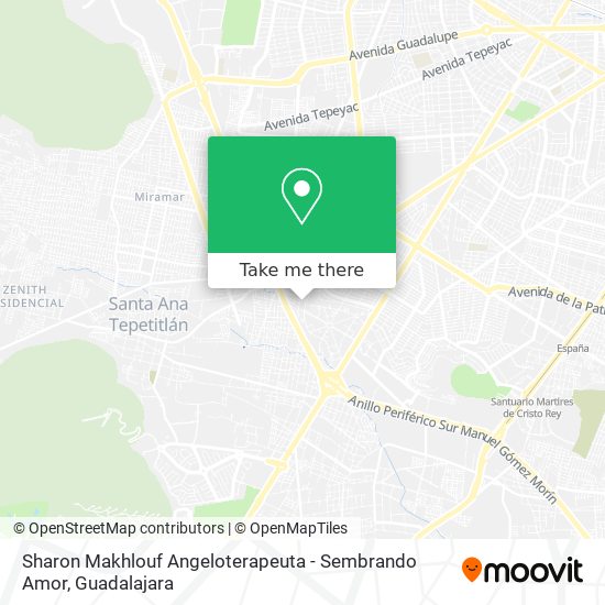 Sharon Makhlouf Angeloterapeuta - Sembrando Amor map
