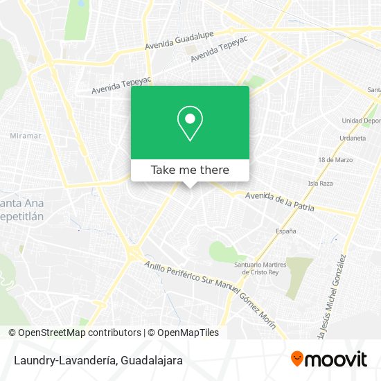 Laundry-Lavandería map