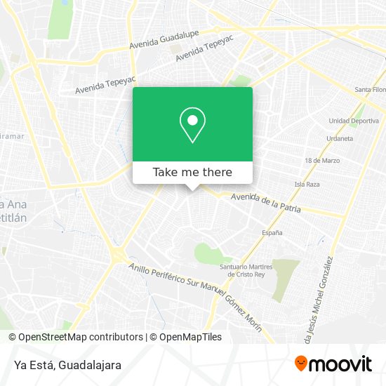 Mapa de Ya Está