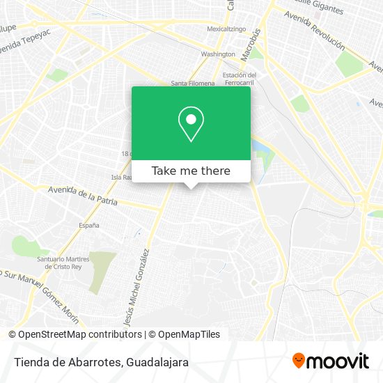 Tienda de Abarrotes map