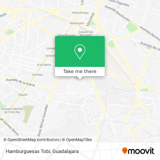 Hamburguesas Tobi map
