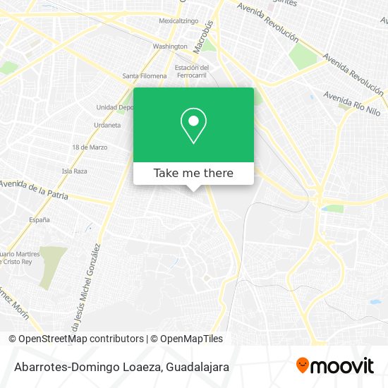 Abarrotes-Domingo Loaeza map