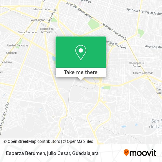 Esparza Berumen, julio Cesar map