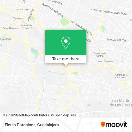Mapa de Fletes Potosinos