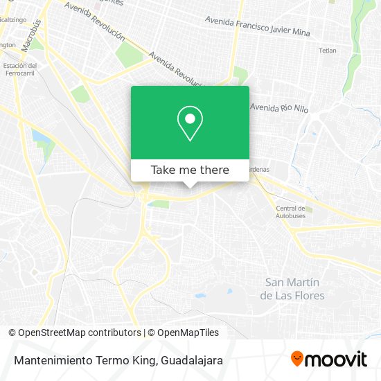 Mapa de Mantenimiento Termo King
