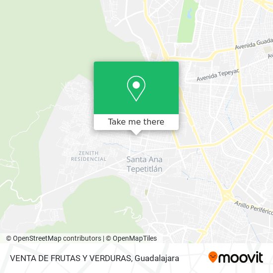 VENTA DE FRUTAS Y VERDURAS map