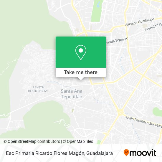 Esc Primaria Ricardo Flores Magón map