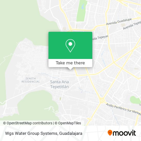 Wgs Water Group Systems map
