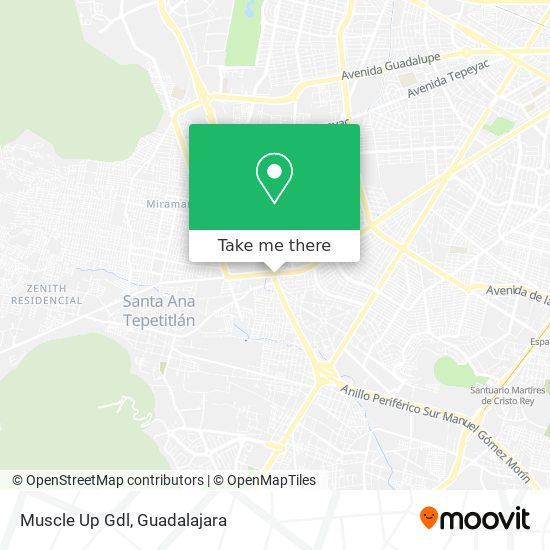 Muscle Up Gdl map