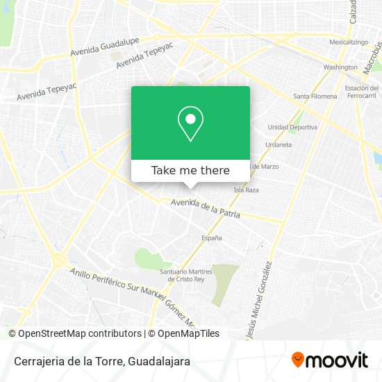 Cerrajeria de la Torre map