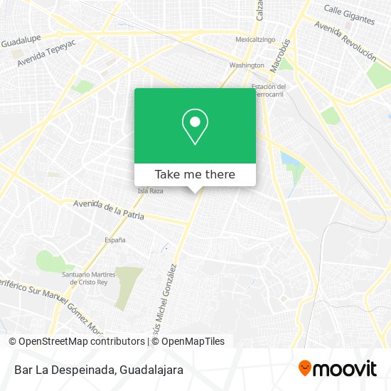 Mapa de Bar La Despeinada