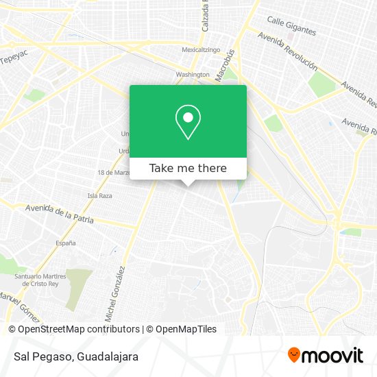 Mapa de Sal Pegaso