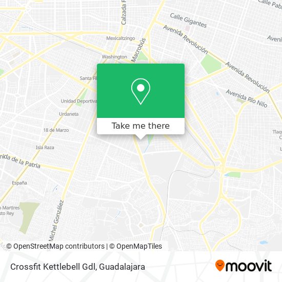 Crossfit Kettlebell Gdl map