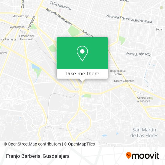 Mapa de Franjo Barberia