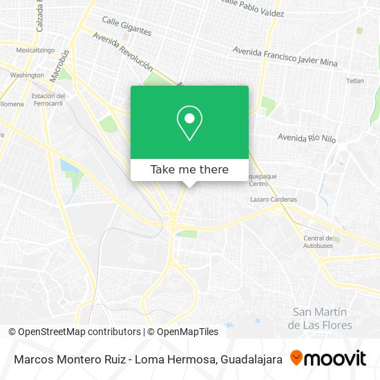 Mapa de Marcos Montero Ruiz - Loma Hermosa