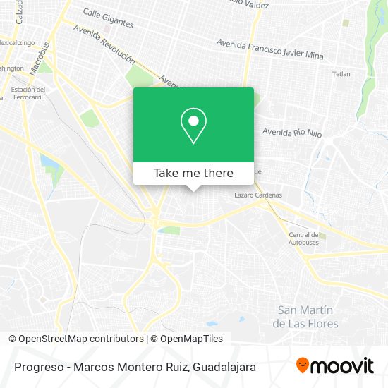 Progreso - Marcos Montero Ruiz map