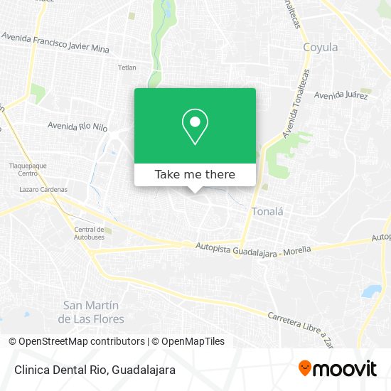 Clinica Dental Rio map