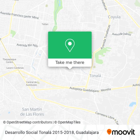 Mapa de Desarrollo Social Tonalá 2015-2018