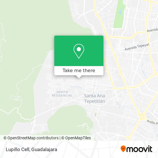 Mapa de Lupillo Cell