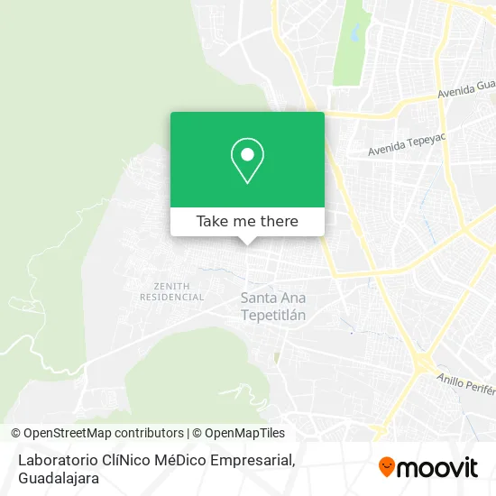 Laboratorio ClíNico MéDico Empresarial map