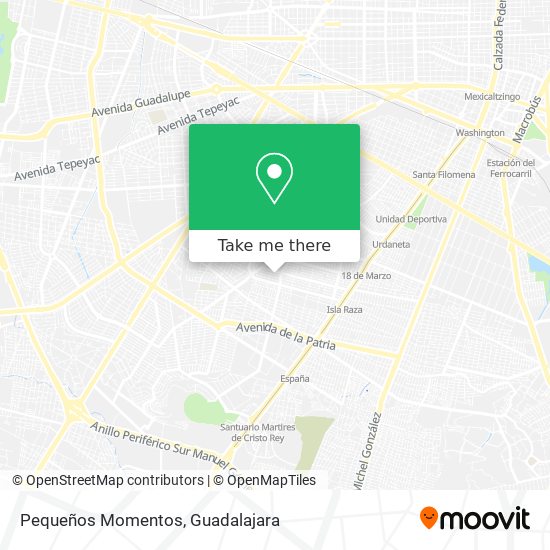 Mapa de Pequeños Momentos
