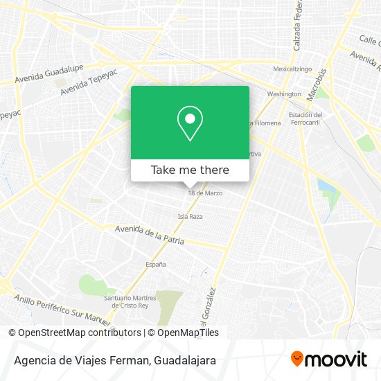 Agencia de Viajes Ferman map