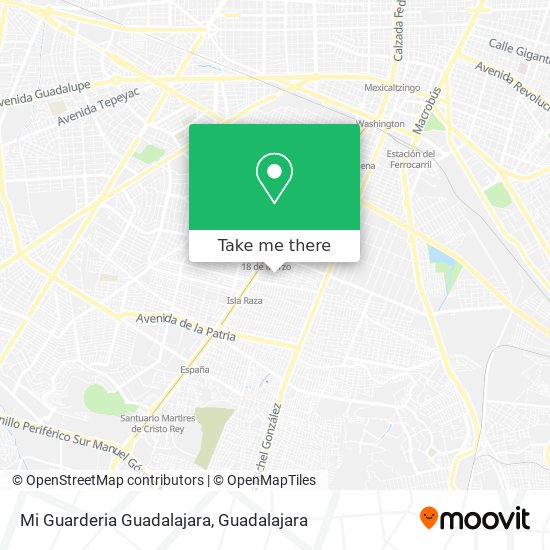 Mi Guarderia Guadalajara map