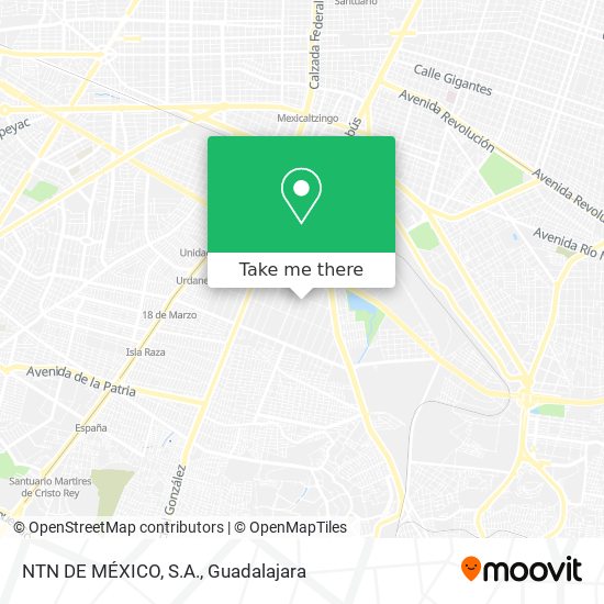 NTN DE MÉXICO, S.A. map