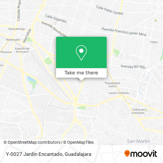 Y-0027 Jardin Encantado map