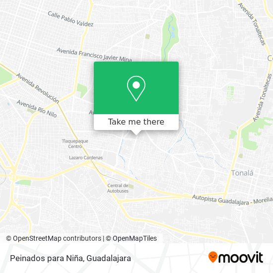 Peinados para Niña map