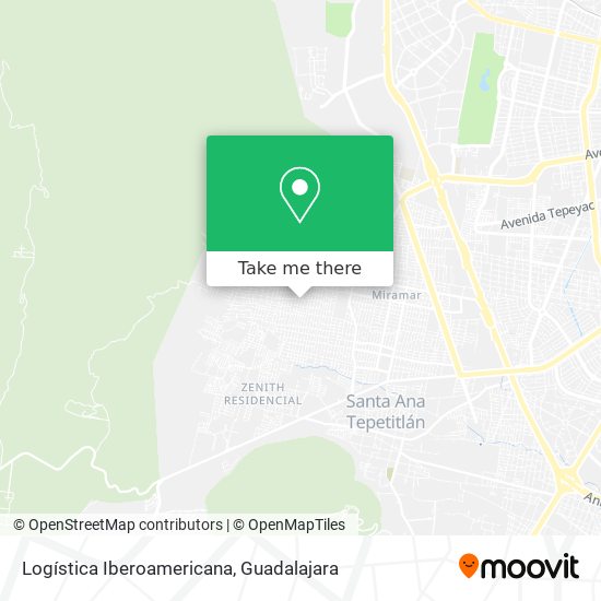 Logística Iberoamericana map