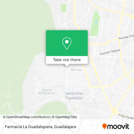 Farmacia La Guadalupana map