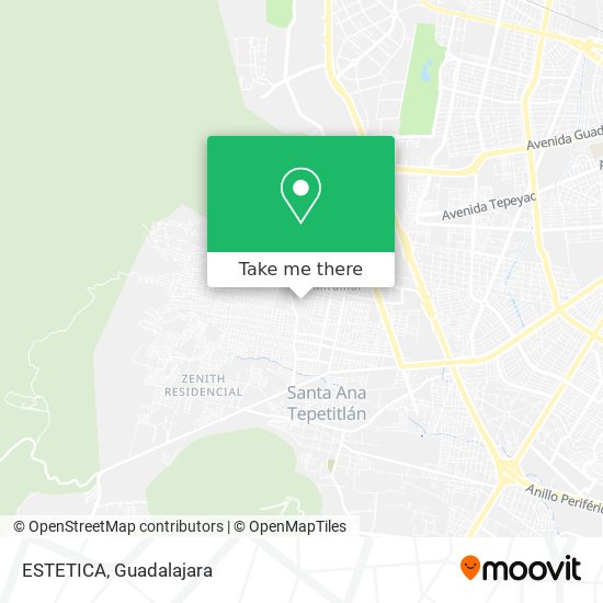 ESTETICA map