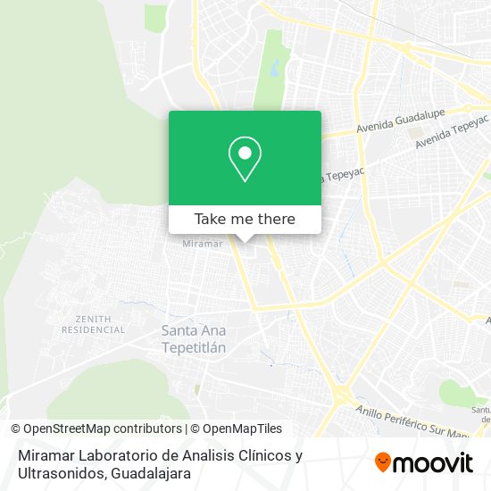 Miramar Laboratorio de Analisis Clínicos y Ultrasonidos map