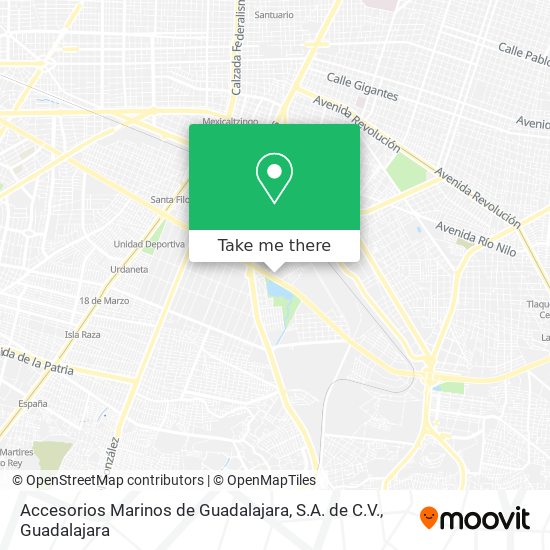 Accesorios Marinos de Guadalajara, S.A. de C.V. map
