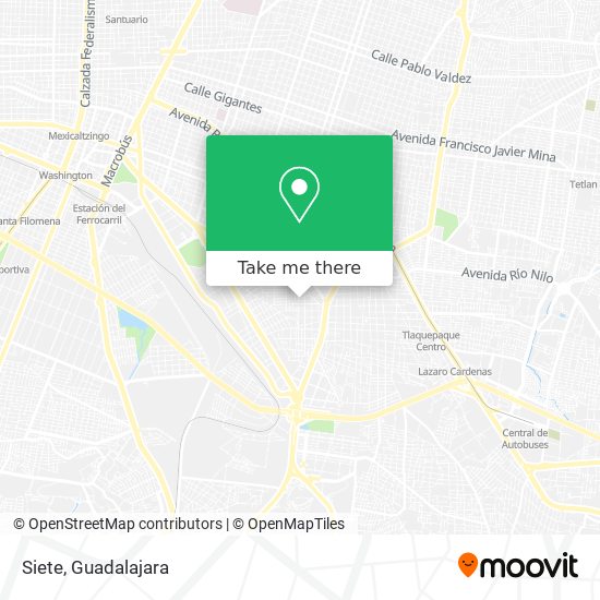 Mapa de Siete