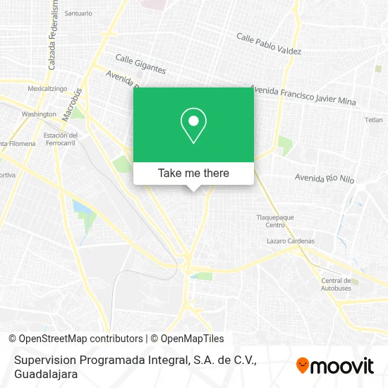 Supervision Programada Integral, S.A. de C.V. map