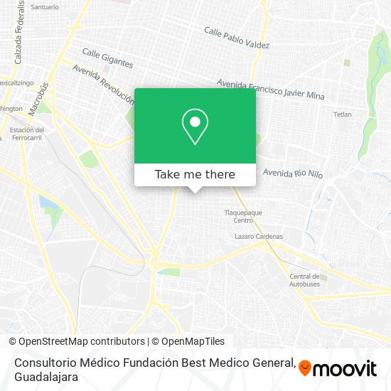 Consultorio Médico Fundación Best Medico General map