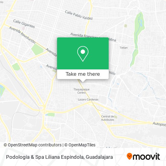 Podología & Spa Liliana Espíndola map