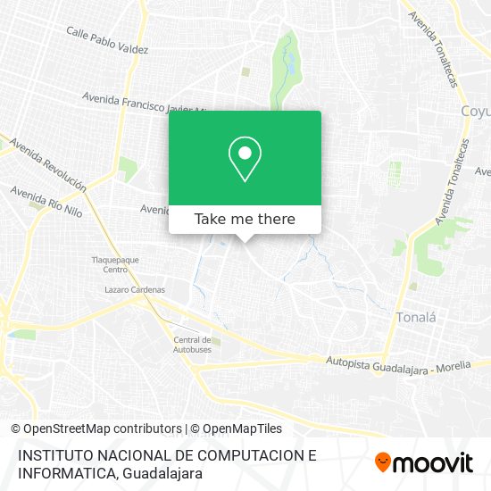 INSTITUTO NACIONAL DE COMPUTACION E INFORMATICA map