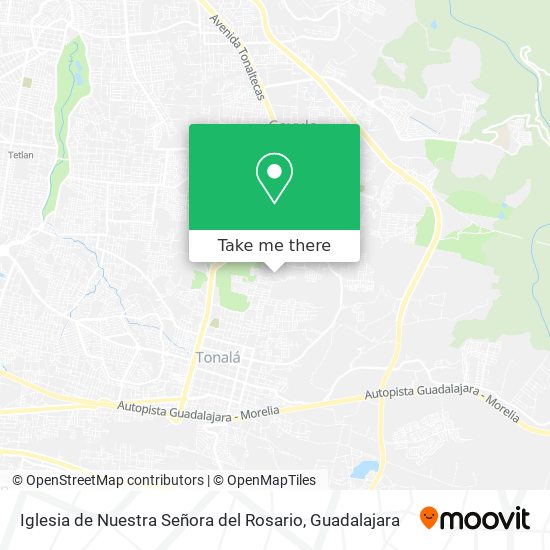 Mapa de Iglesia de Nuestra Señora del Rosario
