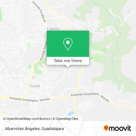 Mapa de Abarrotes Ángeles
