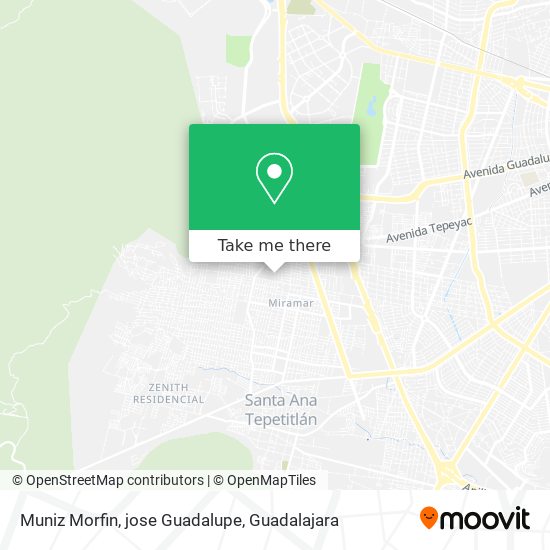 Mapa de Muniz Morfin, jose Guadalupe