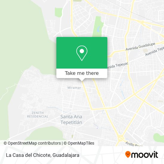 Mapa de La Casa del Chicote