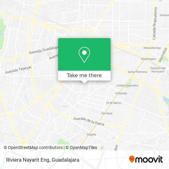 Riviera Nayarit Eng map