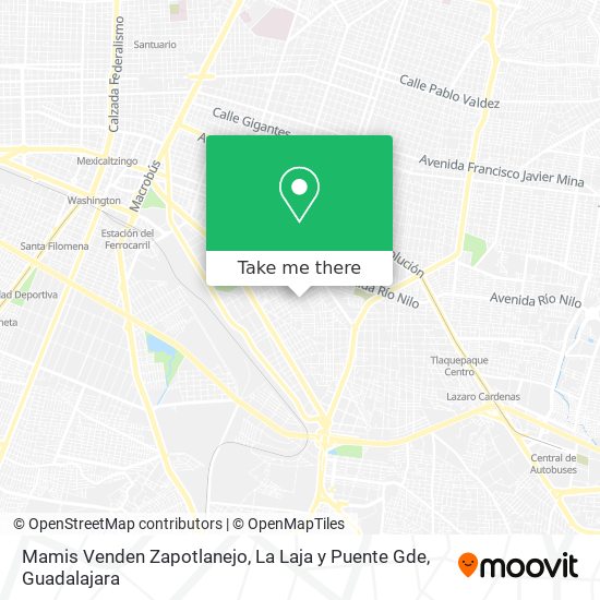 Mamis Venden Zapotlanejo, La Laja y Puente Gde map
