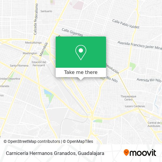 Carnicería Hermanos Granados map