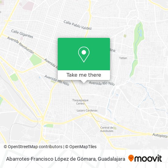 Mapa de Abarrotes-Francisco López de Gómara